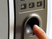 Lector huella digital