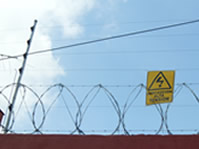 Cerca eléctrica instalada