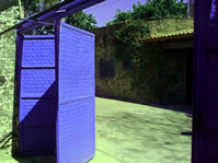 Puerta plegadiza o plegable